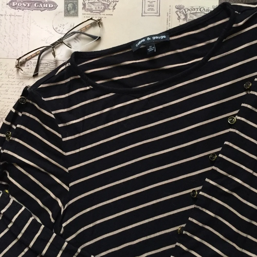 Basic Striped Top - Picture 5 of 8